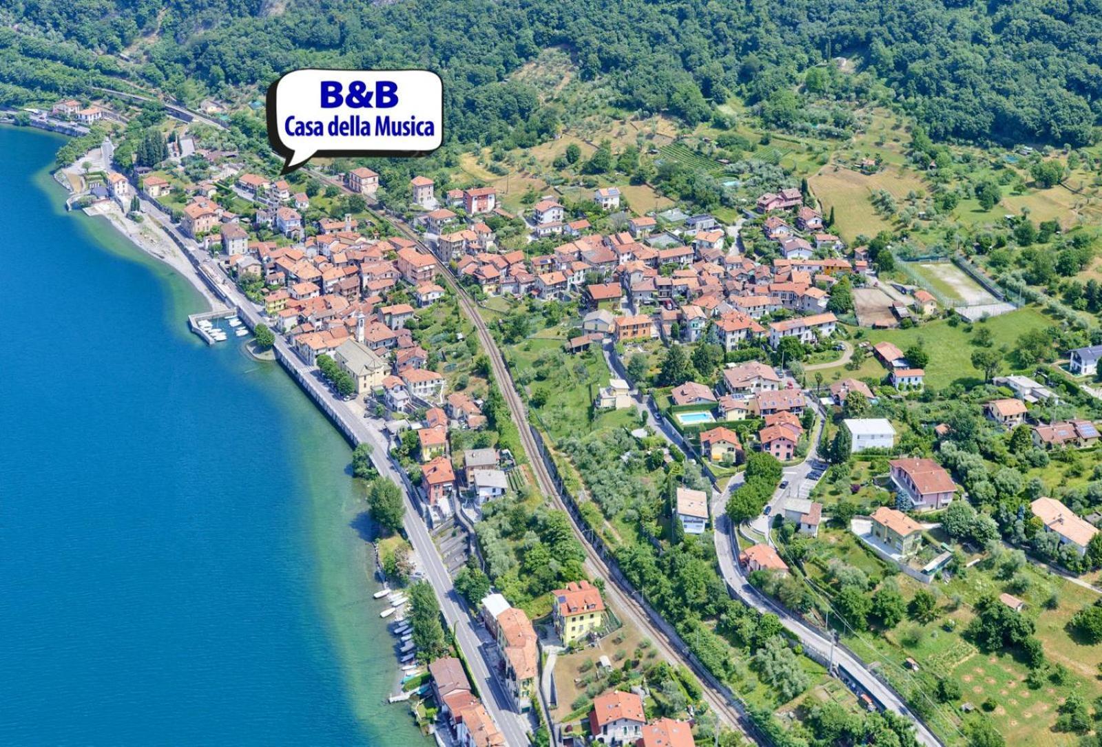 B&B-Foresteria Casa Della Musica Lake Como Mandello del Lario Exteriér fotografie